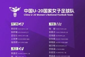 为备战U20女足亚预赛，U20女足国家队将于6月27日-7月30日集训